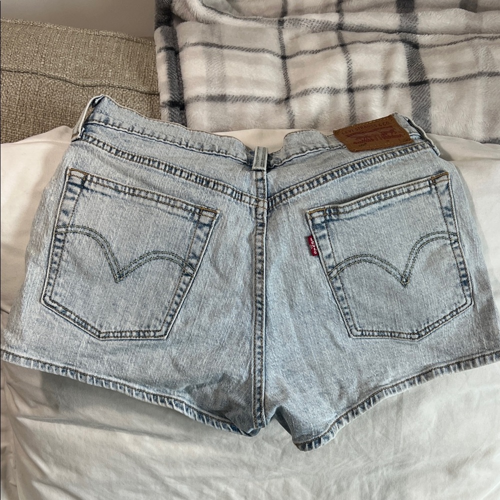 Levi's Classic 501 Light Blue Jean Shorts
